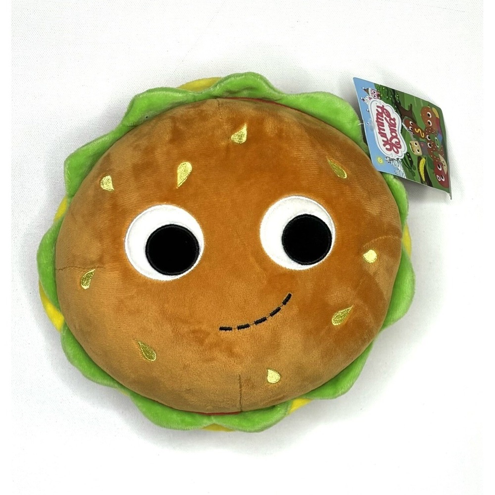 Kidrobot Yummy World Bunford Burger 10" Plush New W/ Tags Stuffed